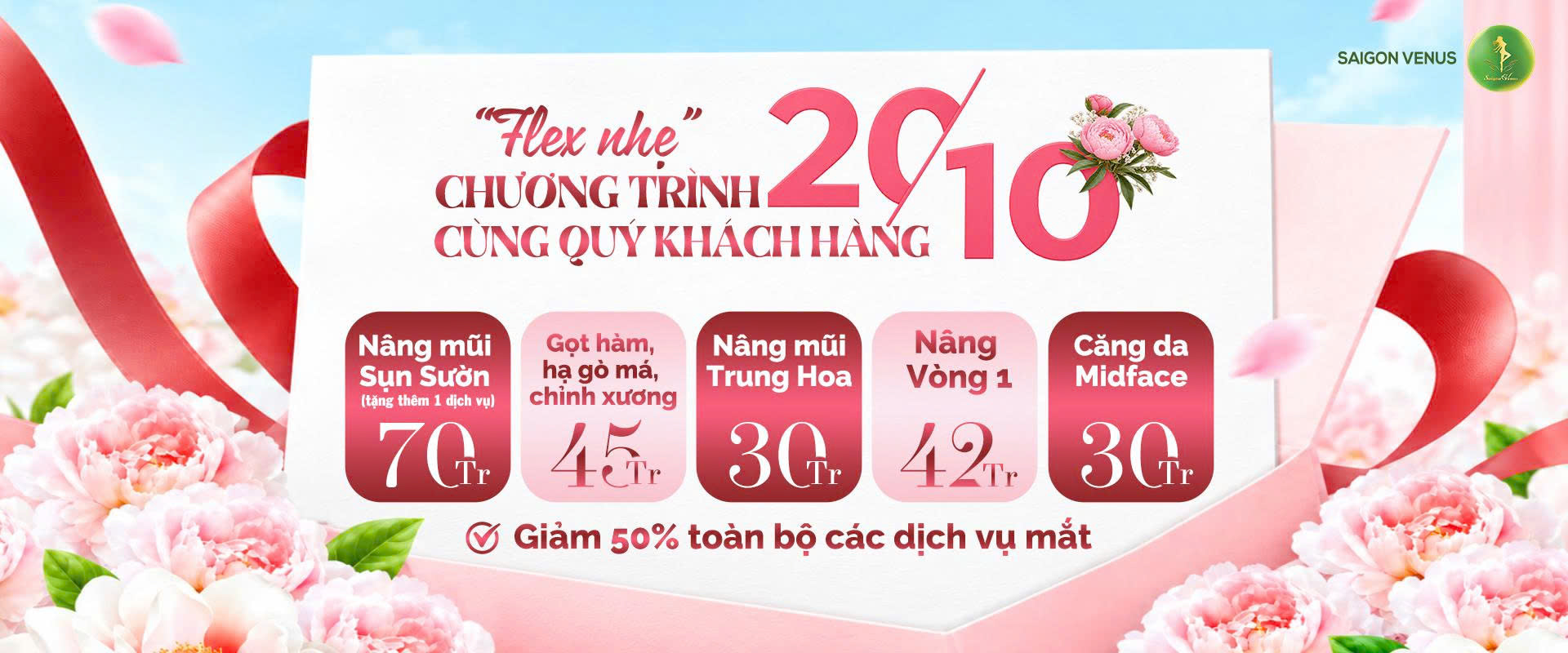 “FLEX NHẸ” DEAL HỜI TRI ÂN 20/10 – GIẢM ĐẾN 50%