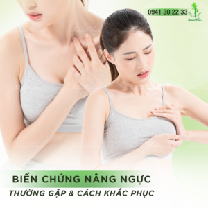 Biến chứng nâng ngực thường gặp và cách khắc phục