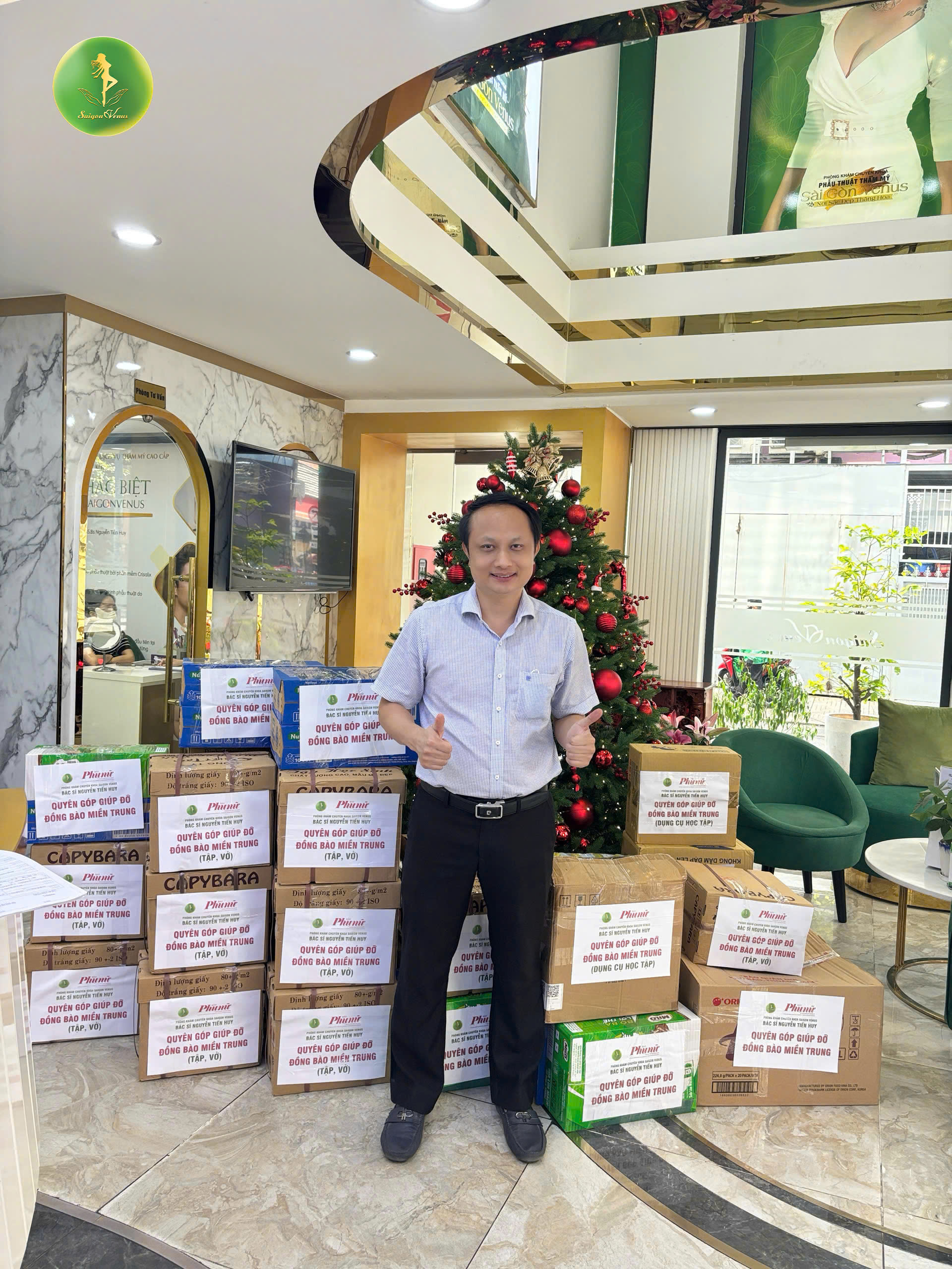 SAIGON VENUS HƯỚNG VỀ MIỀN TRUNG – CHUNG TAY SẺ CHIA SAU BÃO 13, 14